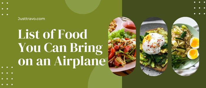 List of Food You Can Bring on an Airplane 