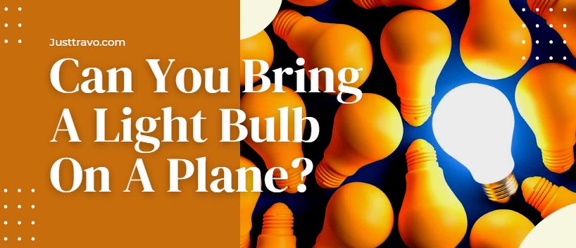 Can You Bring A Light Bulb On A Plane? Explore TSA Bulb Rules