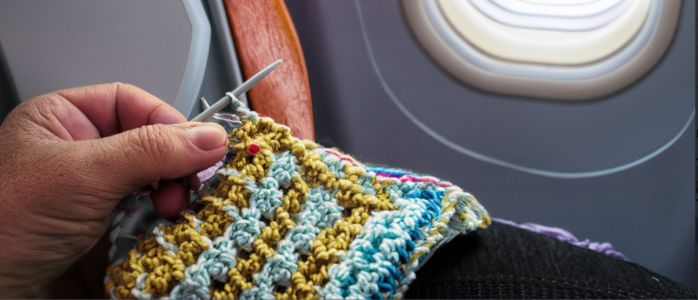 Is It Allowed To Sew, Knit/Crochet on a Plane
