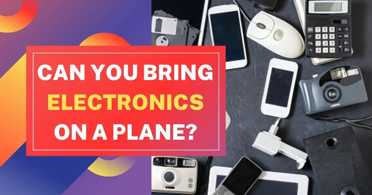 Can You Bring Electronics On A Plane?