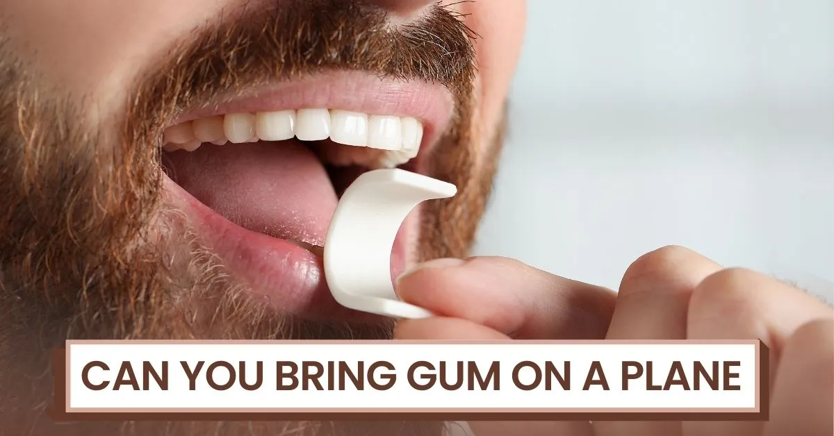Can You Bring Gum On A Plane?